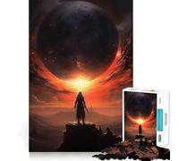 Puzzle Necromancer Eclipse pour Adultes, 1000 pièces, Jeu d'exercice Mental apaisant, Assemblage, Cadeau Exceptionnel (38x26cm)