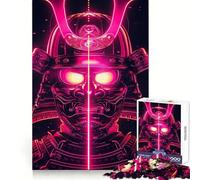 Puzzle Nein Samouraï Lumineux pour Adultes, 1000 Pièces, Jeu d'Éveil Mental, Loisirs d'Intérieur, Découpe de Précision, Cadeau de Fêtes (50x75cm)