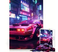 Puzzle Neon Acceleration 1000 pièces pour Adultes Cadeau pour améliorer sa mémoire et se détendre Décoration Murale aux découpes nettes (50x75cm)