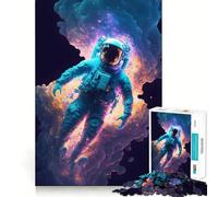 Puzzle Neon Explosion pour Adolescents, 1000 pièces, Jeu de logique, Joie familiale, découpe de précision, Cadeau Exquis (38x26cm)