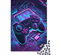 Puzzle Néon pour Adultes et Adolescents, 1000 Pièces, Puzzle en Bois pour Adolescents, Cadeau, Cadeau Jeu d'Ingénie, 1000 Pièces (75x50cm)