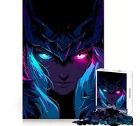 Puzzle Neon Valkyrie pour Adolescents, 1000 pièces, Jouet de Train logique, Confortable et Relaxant, découpe Lisse, Cadeau de Festival (38x26cm)