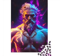 Puzzle Néon Zeus pour Adultes 500 pièces en Bois (52 x 38 cm)