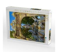 Puzzle · Neptunbrunnen Auf der Place Stanislas, Nancy | 1000 pièces · Format assemblé 64 × 48 cm · CALVENDO Puzzle