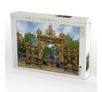 Puzzle · Neptunbrunnen Auf der Place Stanislas, Nancy | 1000 pièces · Format assemblé 64 × 48 cm · CALVENDO Puzzle