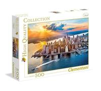 Puzzle New York 500 pièces - Clementoni - Thème Voyage et cartes - A partir de 12 ans