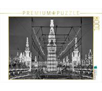 Puzzle · New York d'antan : Une soirée à Luna Park, à Coney Island, vers | 1905 · Des milliers d'ampoules illuminent les tours de palais… · 1000 pièces · Format assemblé 64 × 48 cm · CALVENDO Puzzle