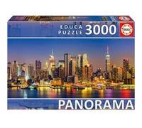 Puzzle 3000 pièces panoramique : New York Skyline Panorama