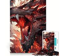 Puzzle Nidhogg Dragon Viking Art pour Adolescents, 1000 pièces, Jouet Intelligent, Passe-Temps à la Maison, découpe précise, Cadeau de fête (50x75cm)