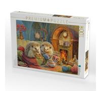 Puzzle · Niedliche Tierwohnungen | Ein gemütliches Igelheim · 1000 pièces · Format assemblé 64 × 48 cm · CALVENDO Puzzle
