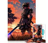 Puzzle Ninja Samurai 1000 pièces Activité ludique et stimulante pour renforcer Les Liens familiaux Emboîtement Parfait sans espaces (38x52cm)