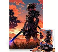 Puzzle Ninja Samurai 1000 pièces pour Adolescents : Exercice Mental, Passe-Temps apaisant, Cadeau de Noël idéal (50x75cm)