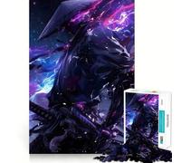 Puzzle Ninja Samurai Galaxy Difficile pour Adultes 1000 Pièces Jeu de Mémoire Facile Cadeau Artistique (38x52cm)