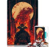 Puzzle Ninja sous la Lune pour Adultes, 1 000 pièces, Difficile à réaliser, mais Amusant et Humoristique, décoration d'intérieur et Cadeaux Uniques (38x26cm)