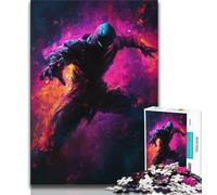 Puzzle Ninja Warrior 1000 pièces pour Adolescents, Cadeaux, Aide Le Cerveau à exercer, Jouets addictifs pour cultiver la Patience, Convient aux Couples (50x75cm)