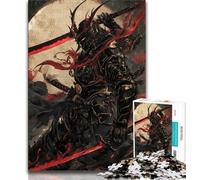 Puzzle Ninja Warrior 1000 pièces pour Adultes et Adolescents, Jouet éducatif et décompressant, Cadeau du Père Noël Secret (38x26cm)