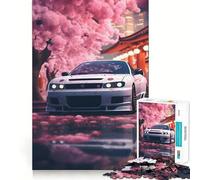 Puzzle Nissan Sakura Japonais Difficile pour Adultes, 1000 pièces, Jeu Intelligent, à Assembler soi-même, Cadeau Festif (50x75cm)