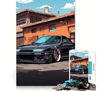 Puzzle Nissan SX Vector Vibes pour Adultes, 1000 pièces, Jeu d'entraînement cérébral, Divertissement Relaxant, Art à Assembler, Cadeau de Vacances (50x75cm)