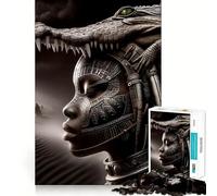 Puzzle No Man's Land 1000 pièces pour Adultes, Jeu de réflexion et de Concentration, Loisirs à Domicile, pour Les vœux du Père Noël (38x26cm)