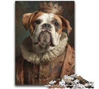 Puzzle Noble Bulldog 2000 pièces pour Adolescents, Cadeaux, Jouets éducatifs, Jeux Anti-Stress, idéal pour la décoration de Bureau (70x100cm)