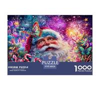 Puzzle Noël 1000 Pièces pour Adults Adolescents Et Enfants - Difficile Puzzles Jeu De Patience en Famille 38x26cm/1000pcs