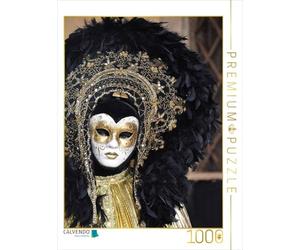 Puzzle · Noir et Or | 1000 pièces · Format assemblé 64 × 48 cm · CALVENDO Puzzle