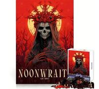 Puzzle Noonwraith Poster 1000 pièces pour Adultes, Jeu de réflexion et de Concentration, Loisirs à Domicile, Bords serrés, Cadeau de Noël (38x26cm)