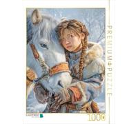 Puzzle · Nordische Frauenportraits | Eine Verbindung zu ihrem Pferd · 1000 pièces · Format assemblé 64 × 48 cm · CALVENDO Puzzle