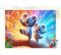 Puzzle · Nous dansons de Joie | Un motif du calendrier Kunterbunte Kinderträume (Rêves… · 1000 pièces · Format assemblé 64 × 48 cm · CALVENDO Puzzle