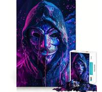 Puzzle Nous Sommes là 1000 pièces,Jeu cognitif Amusant,découpe de Haute précision,Cadeau Unique pour soulager Le Stress (38x52cm)