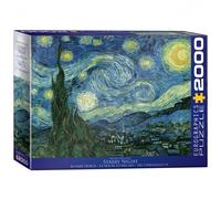 Eurographics Puzzle Nuit étoilée de Vincent Van Gogh 8220-1204 - 48 x 68 cm