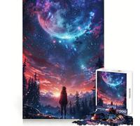 Puzzle Nuits étoilées pour Adultes, 1000 pièces, pour améliorer la mémoire, Les Loisirs et Les fêtes 38x52cm