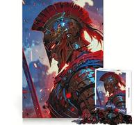 Puzzle numérique de 1000 pièces représentant Un Guerrier Spartiate idéal pour Les Adultes Jeu Intelligent et Amusant à réaliser en intérieur Découpe Lisse pour Les vœux du Père Noël