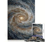 Puzzle numérique Galaxie tourbillonnante de 1000 pièces pour Adolescents, idéal pour développer la mémoire et se détendre Bords Nets Cadeau de Noël 38x52cm