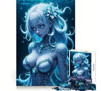 Puzzle numérique Nymphe des eaux 1000 pièces pour Adolescents Se concentrer, se détendre, (38x52cm)