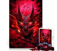 Puzzle numérique Oni Demon Rouge de 1000 pièces pour Adolescents, idéal pour stimuler la mémoire et se détendre (38x26cm), Cadeau d'anniversaire de qualité supérieure