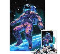 Puzzle numérique pour Adultes de 1000 pièces sur Le thème de l'espace et des astronautes Un Jeu éducatif Stimulant et Difficile à Jouer pour Les 14 Ans et Plus (38x52cm)