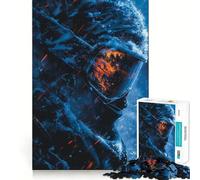 Puzzle numérique Storm Skier de 1000 pièces pour Adolescents Illustration Recall Upgrade Calm Mind Clear Cut Art Collectible 38x52cm