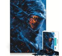 Puzzle numérique Storm Skier de 1000 pièces pour Adultes, Jeu de logique, Jeu d'intérieur, découpe de précision, Cadeau précieux 50x75cm
