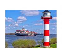 Puzzle · NYK Arcadia | navire porte-conteneurs · 2000 pièces · Format assemblé 90 × 67 cm · CALVENDO Puzzle