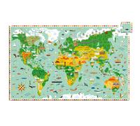 Puzzle Observation 200p Tour du monde multicolore G