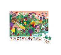 Janod Observation Puzzle The Tales 24 Pieces Multicolore