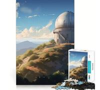 Puzzle Observatoire Astral pour Adolescents, 1000 pièces, stimule la mémoire, Plaisir Lent, Bords Nets, Cadeau de Noël 50x75cm