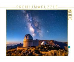Puzzle · Observatoire avec la Voie lactée | 2000 pièces · Format assemblé 90 × 67 cm · CALVENDO Puzzle
