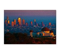 Puzzle Observatoire Griffith Los Angeles pour Adultes, 500 pièces, Souvenir de Voyage, 52 x 38 cm