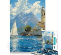 Puzzle Océan Marin Ciel 1000 Pièces Adulte Jeu de réflexion Stimulant Jeu de qualité Cadeau Exquis (38x52cm)