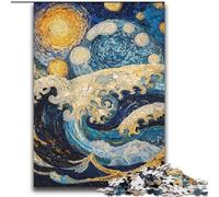 Puzzle Ocean Waves 2000 pièces pour Adultes et Adolescents, pour Un Moment de détente à la Maison Chaque pièce est Unique - Jeu Familial Stimulant (70x100cm)