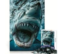 Puzzle Oceanic Predator UpClose pour Adultes, 1000 pièces, édition spéciale Recall Upgrade Peaceful Time Tight Cut Santa Wish List (50x75cm)