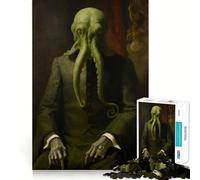 Puzzle Octopus Aristocrat 1000 pièces pour Adolescents, Jeu de réflexion, Design paisible et Amusant, Cadeau Unique (38x26cm)