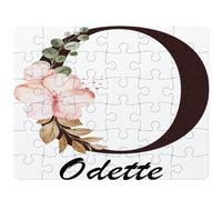 Puzzle Odette | 30 Pièces 24 × 19 cm Carton Brillant 2 mm | Message à Reconstituer Annonce Surprise | Cadeau Anniversaire Noël